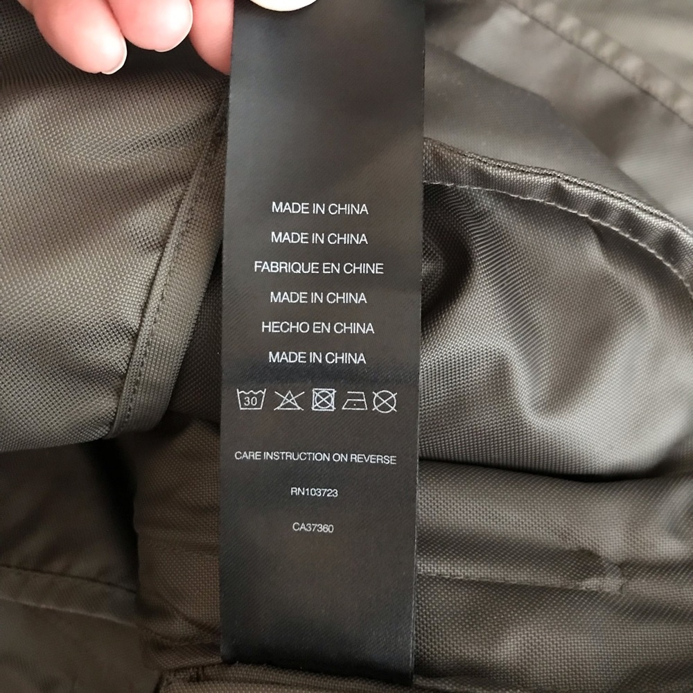 Armani Collezioni Rain Coat 42 brown green jacket - Picture 14 of 15